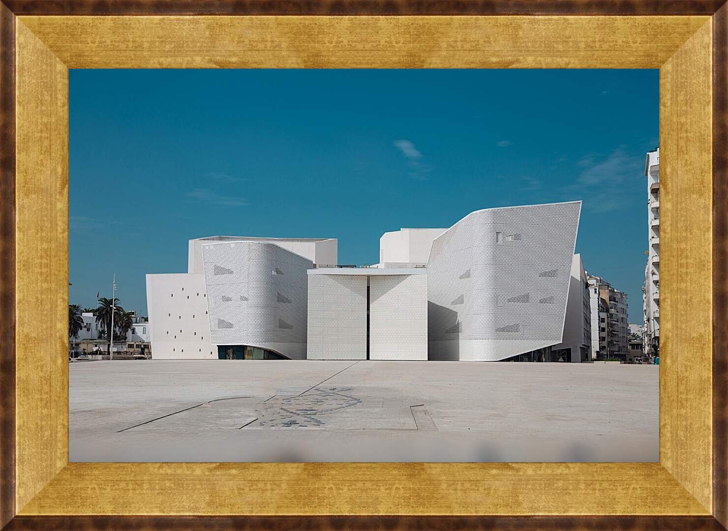 Картина в раме - Касабланкский большой театр. Марокко