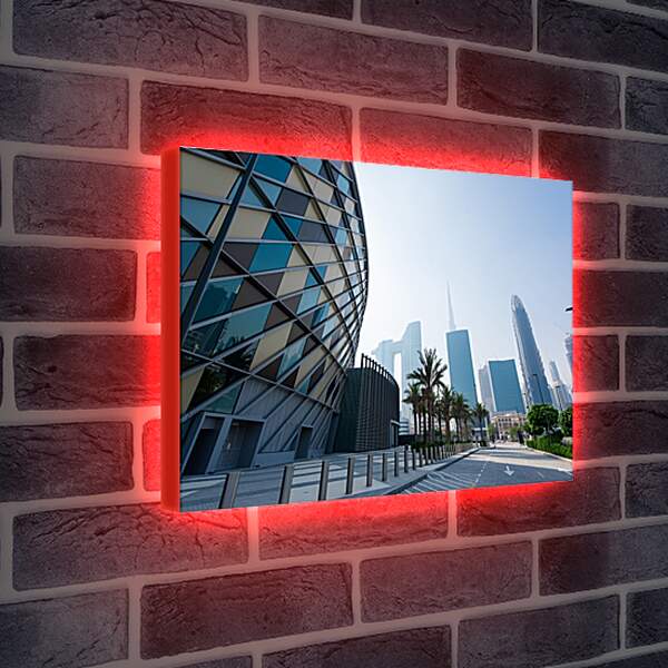 Лайтбокс световая панель - Coca-Cola Arena. ОАЭ