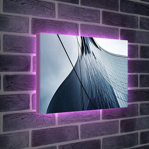 Лайтбокс световая панель - Время и стекло 4