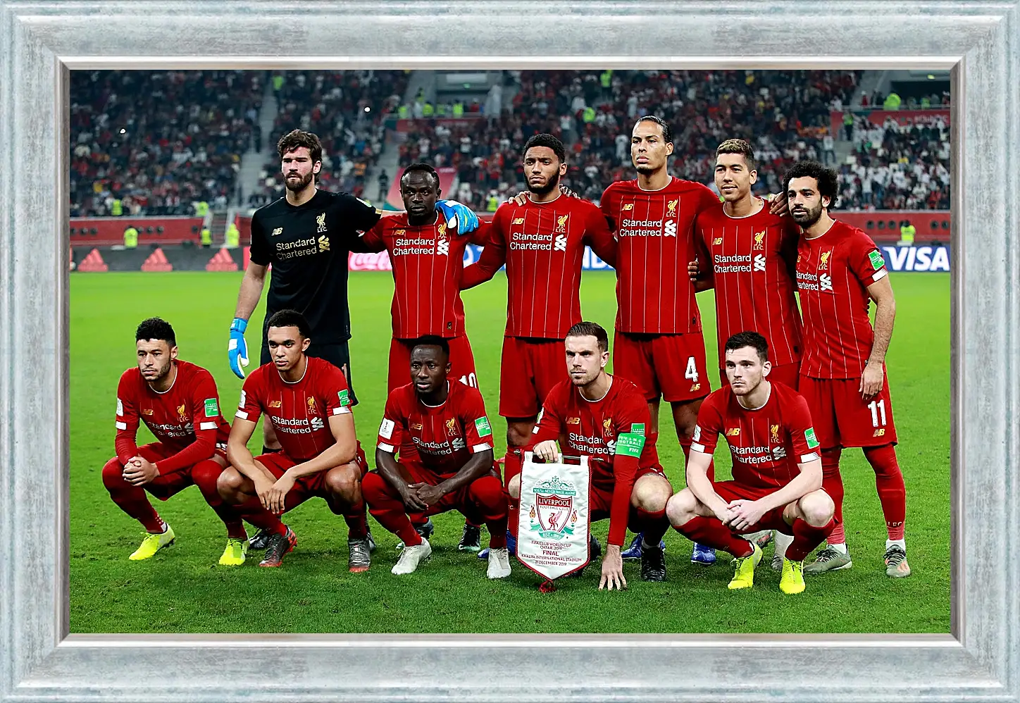 Картина в раме - Фото перед матчем ФК Ливерпуль. FC Liverpool