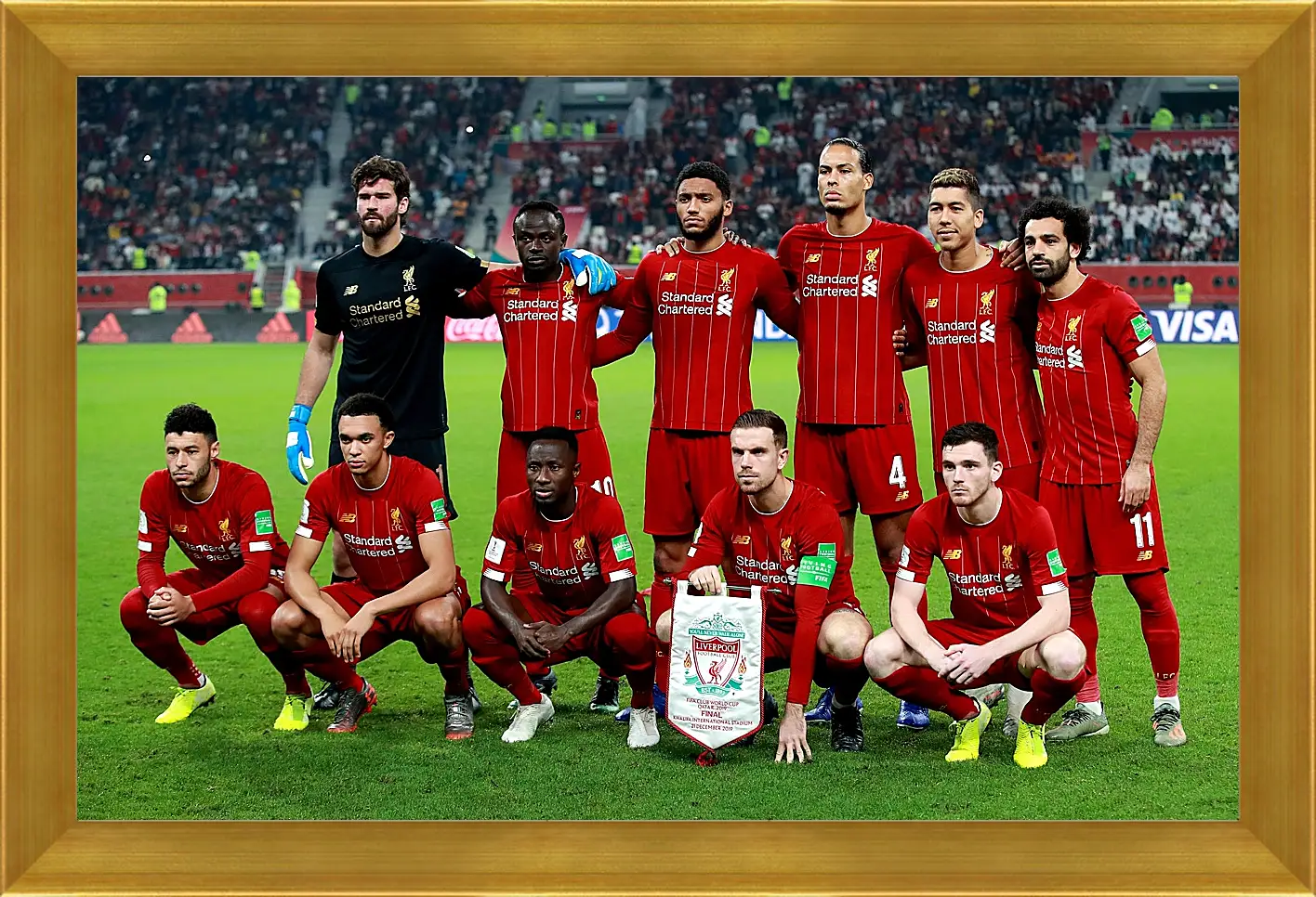 Картина в раме - Фото перед матчем ФК Ливерпуль. FC Liverpool