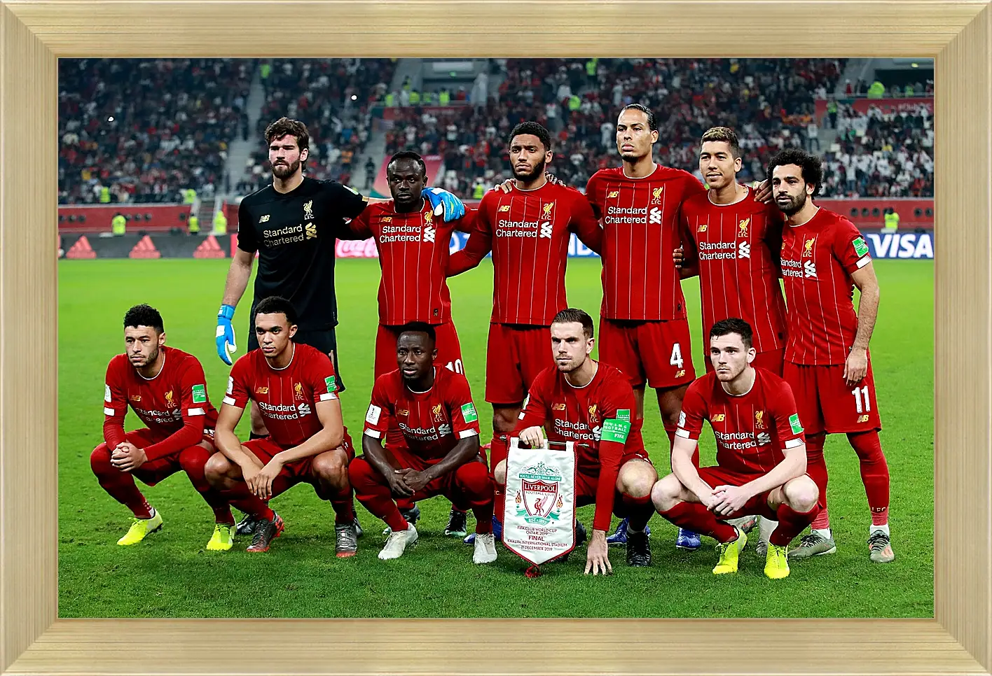 Картина в раме - Фото перед матчем ФК Ливерпуль. FC Liverpool