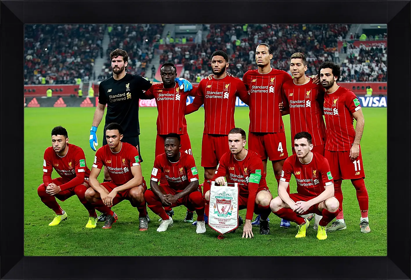 Картина в раме - Фото перед матчем ФК Ливерпуль. FC Liverpool