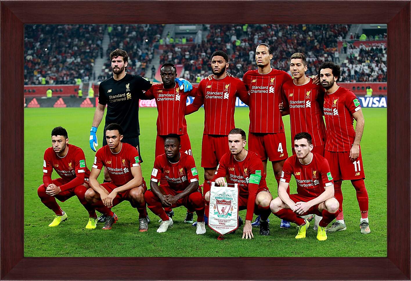 Картина в раме - Фото перед матчем ФК Ливерпуль. FC Liverpool