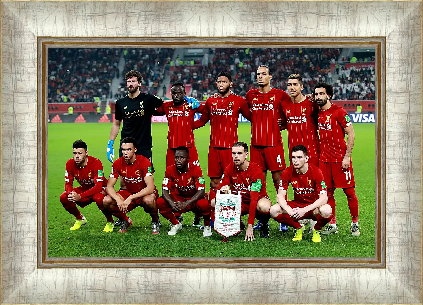 Картина в раме - Фото перед матчем ФК Ливерпуль. FC Liverpool