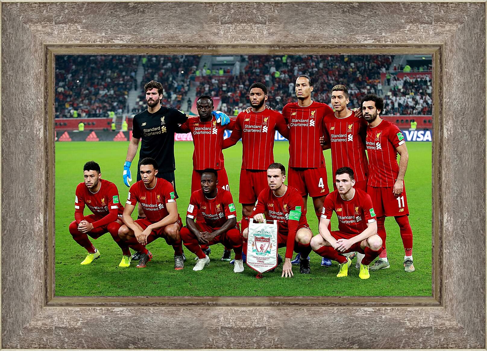 Картина в раме - Фото перед матчем ФК Ливерпуль. FC Liverpool