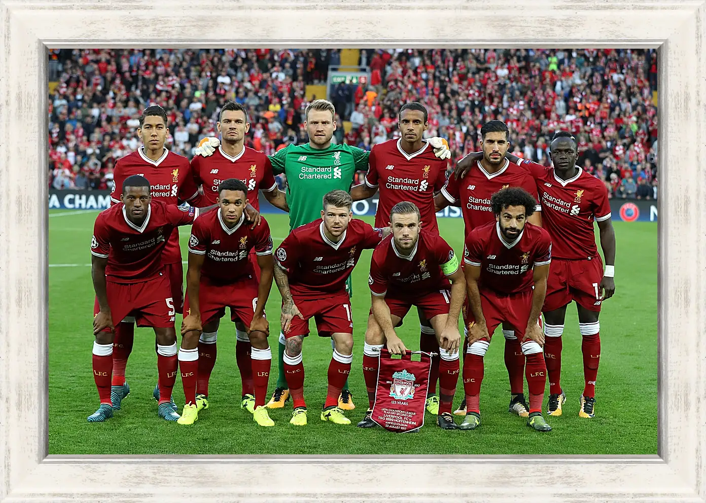 Картина в раме - Фото перед матчем ФК Ливерпуль. FC Liverpool