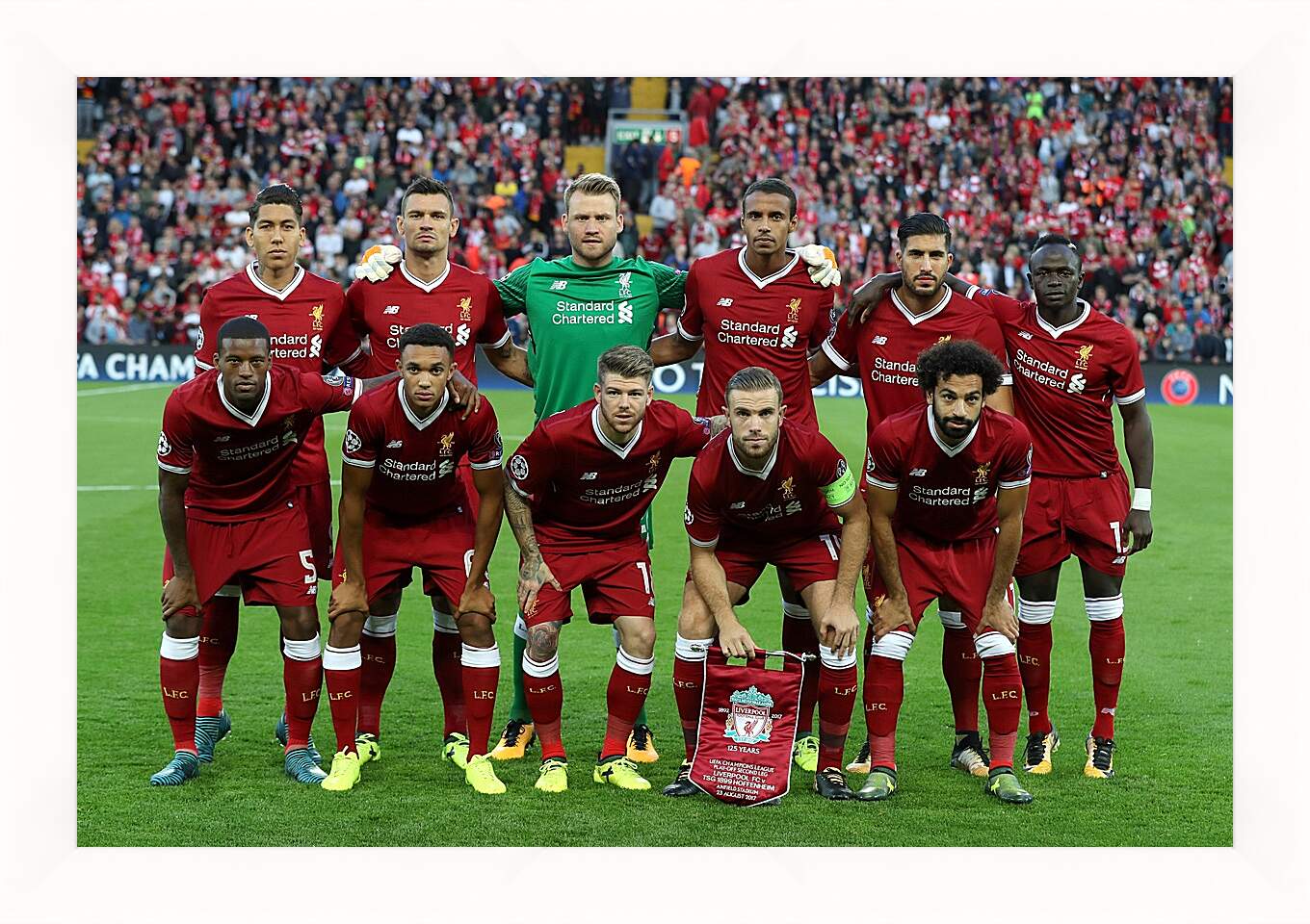 Картина в раме - Фото перед матчем ФК Ливерпуль. FC Liverpool