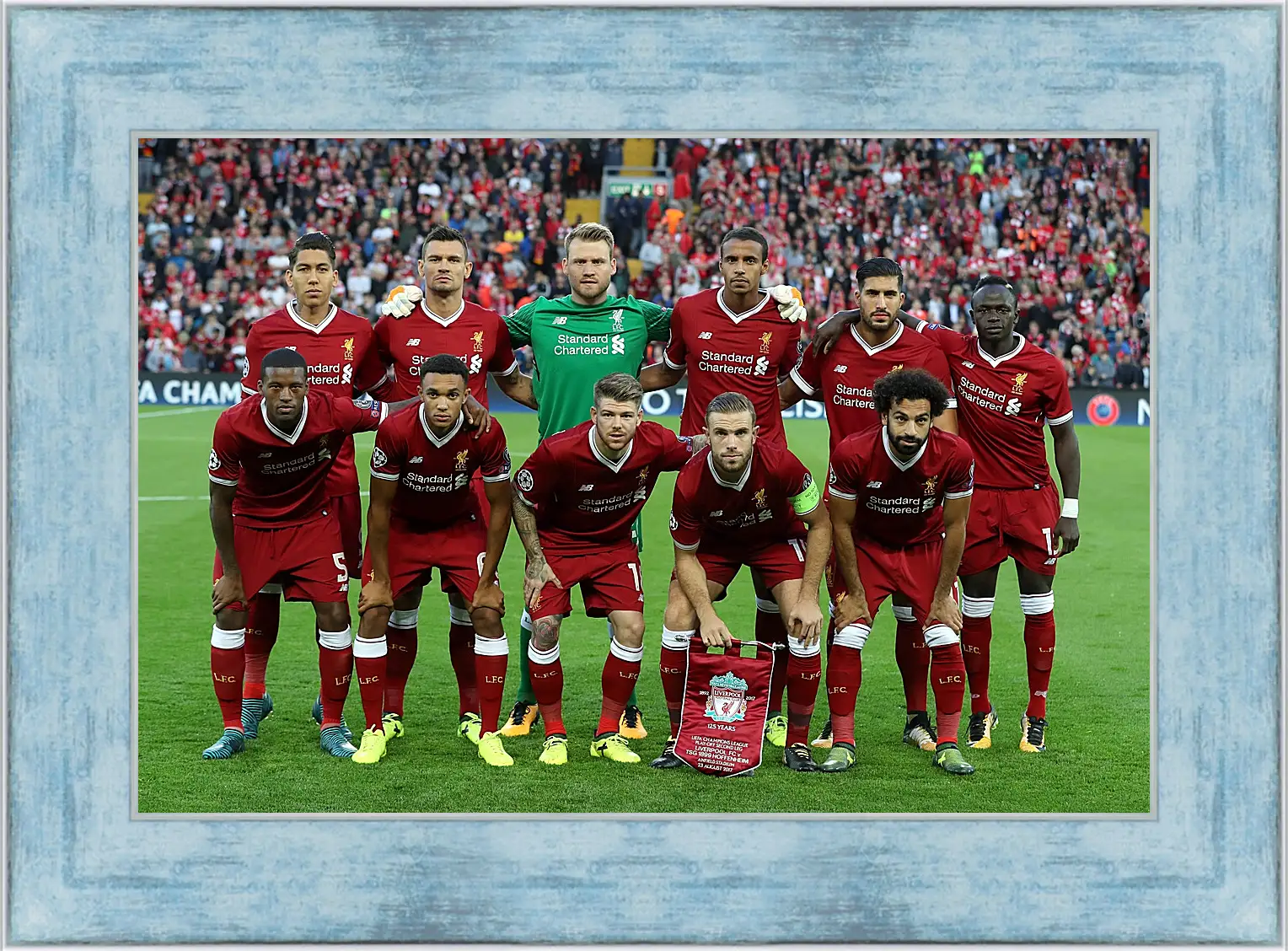 Картина в раме - Фото перед матчем ФК Ливерпуль. FC Liverpool