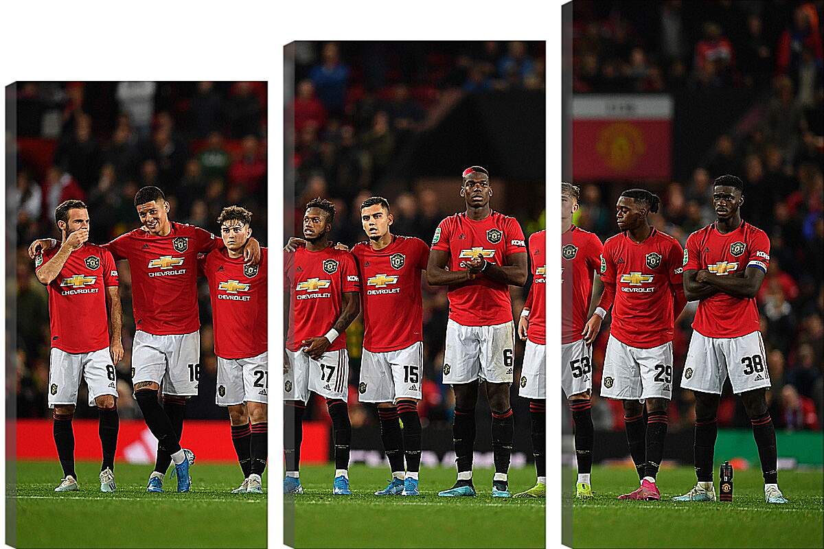 Модульная картина - ФК Манчестер Юнайтед. FC Manchester United