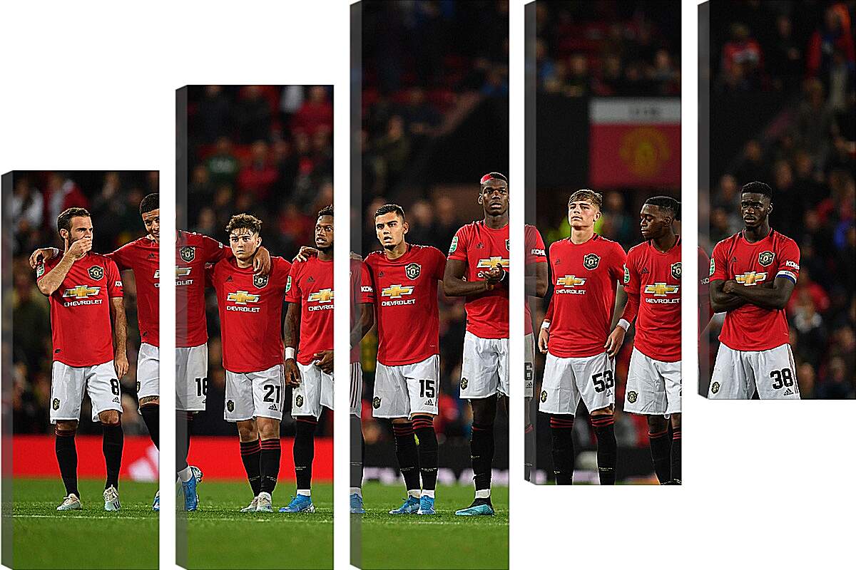 Модульная картина - ФК Манчестер Юнайтед. FC Manchester United