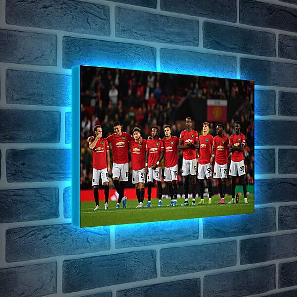 Лайтбокс световая панель - ФК Манчестер Юнайтед. FC Manchester United