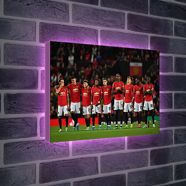 Лайтбокс световая панель - ФК Манчестер Юнайтед. FC Manchester United