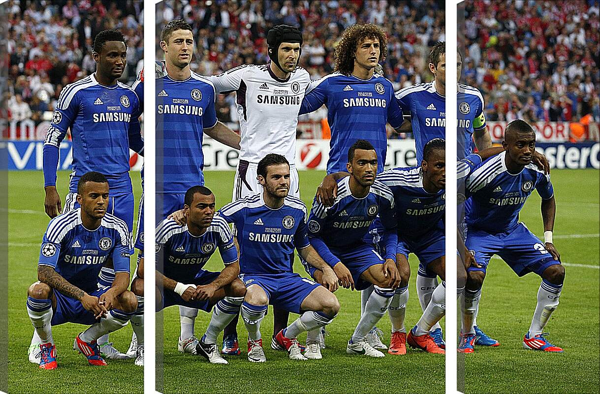 Модульная картина - Фото перед матчем ФК Челси. FC Chelsea