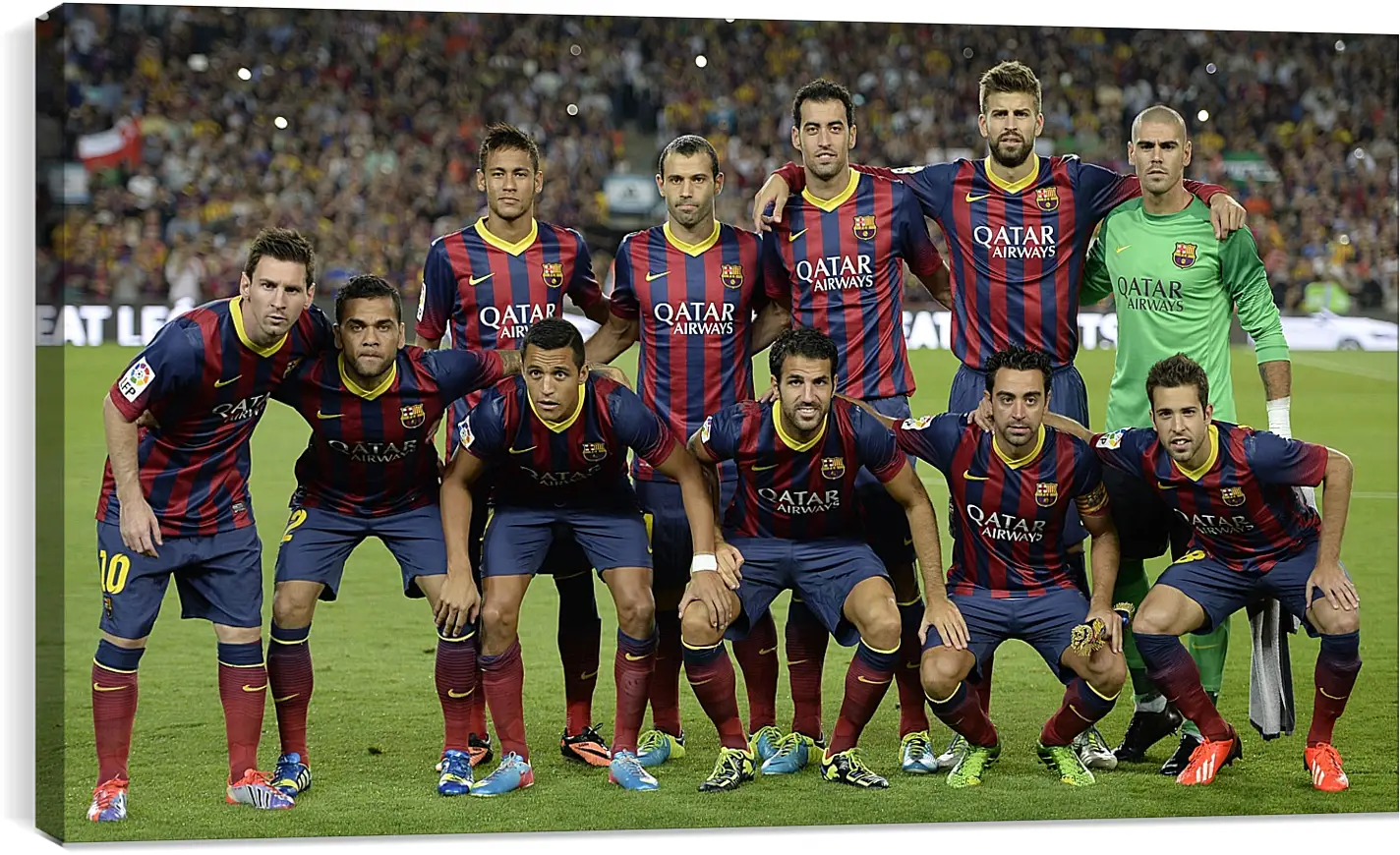 Команда FC Barcelona