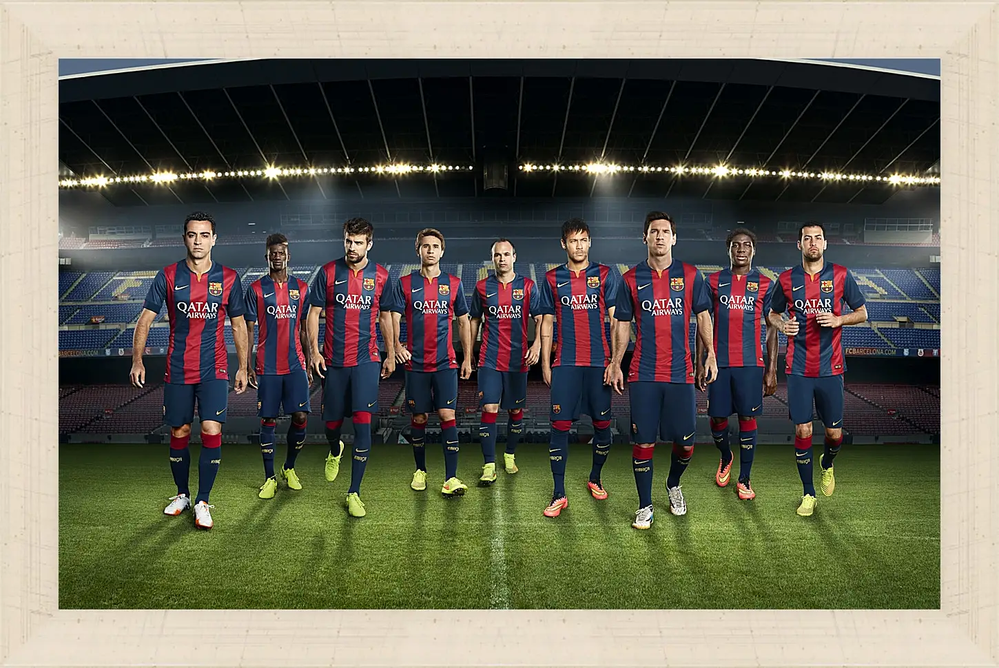 Картина в раме - ФК Барселона. FC Barcelona