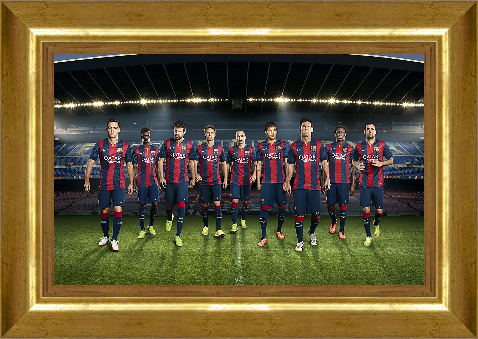 Картина в раме - ФК Барселона. FC Barcelona