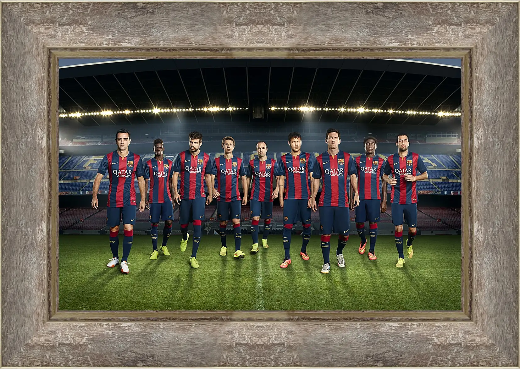 Картина в раме - ФК Барселона. FC Barcelona