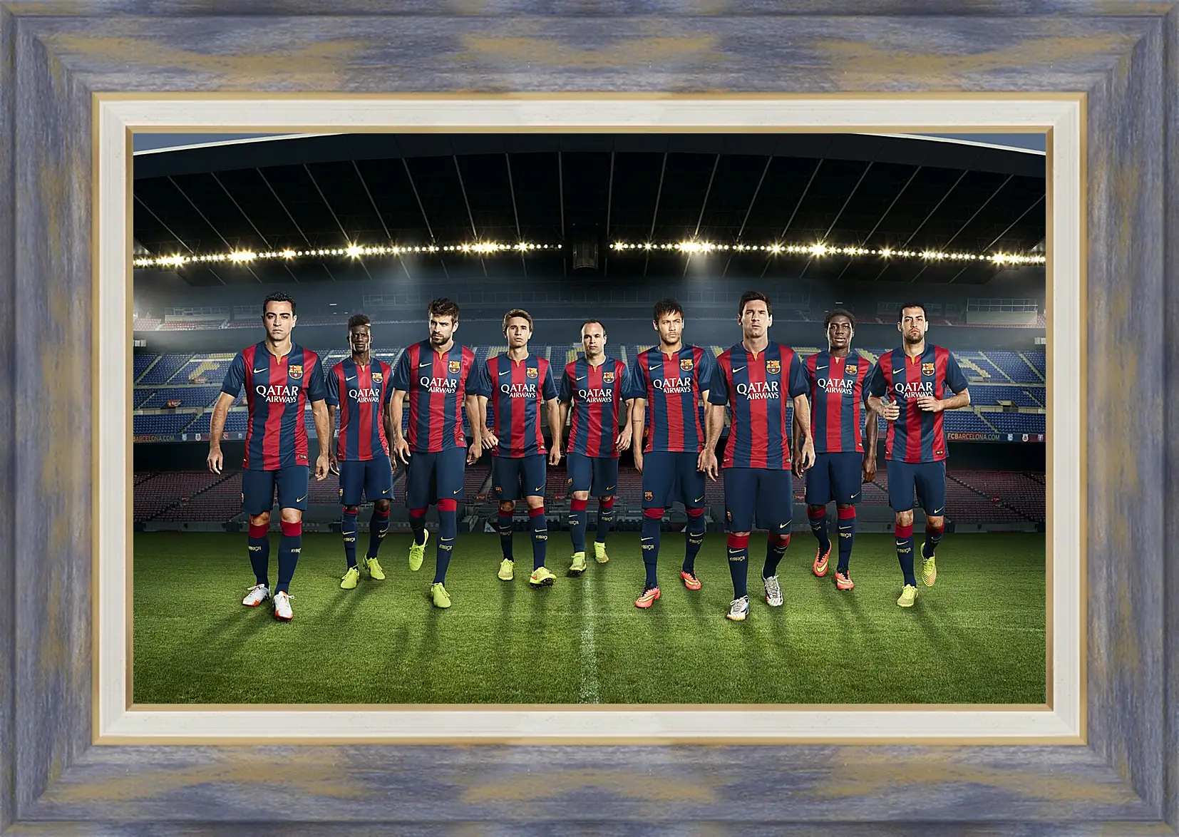 Картина в раме - ФК Барселона. FC Barcelona