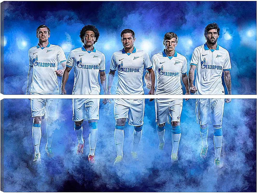 Модульная картина - ФК Зенит Санкт-Петербург. FC Zenit St. Petersburg