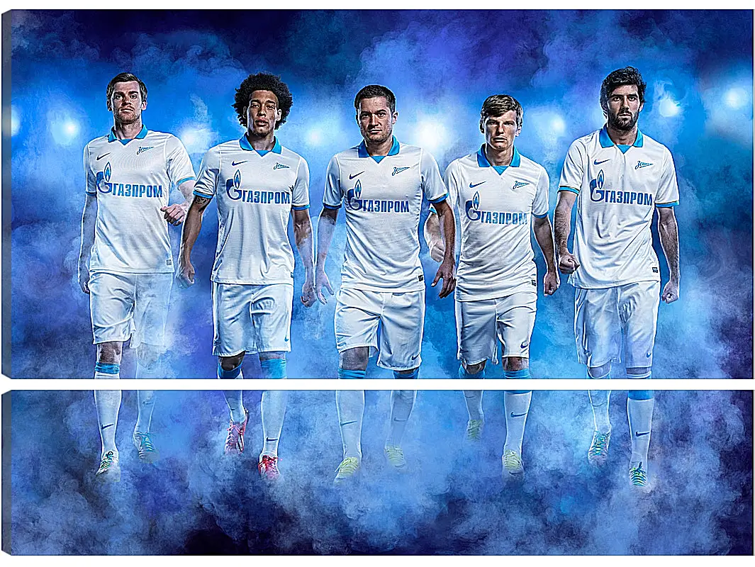 Модульная картина - ФК Зенит Санкт-Петербург. FC Zenit St. Petersburg