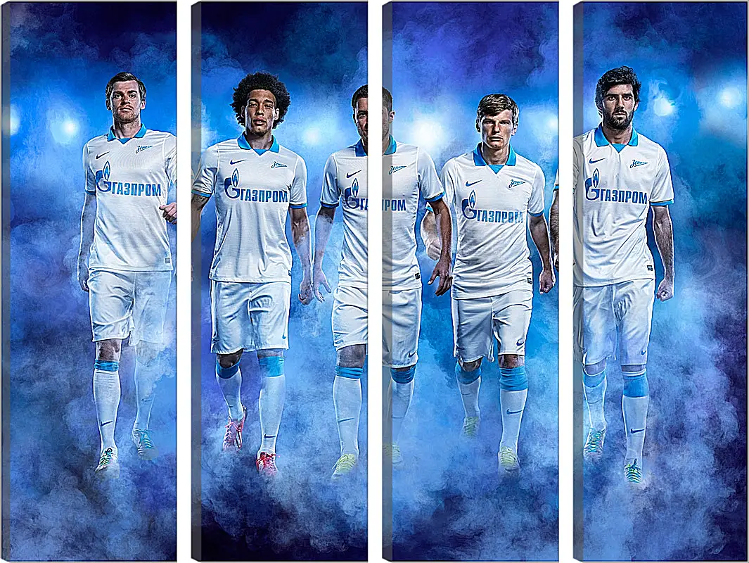 Модульная картина - ФК Зенит Санкт-Петербург. FC Zenit St. Petersburg