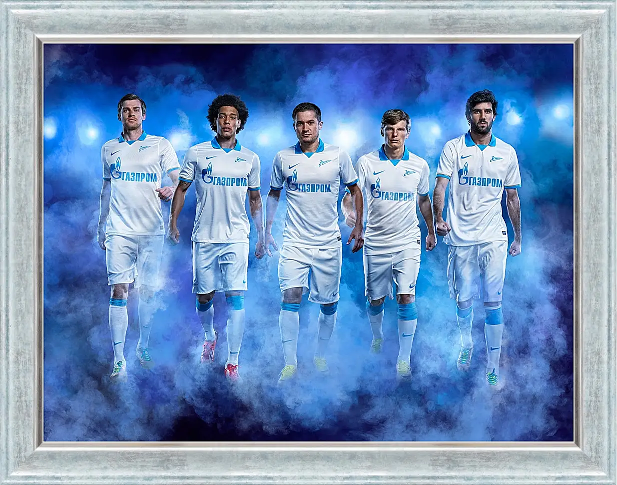 Картина в раме - ФК Зенит Санкт-Петербург. FC Zenit St. Petersburg