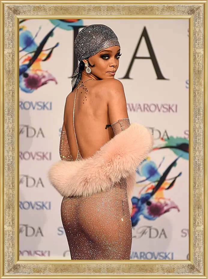 Картина в раме - Рианна. Rihanna