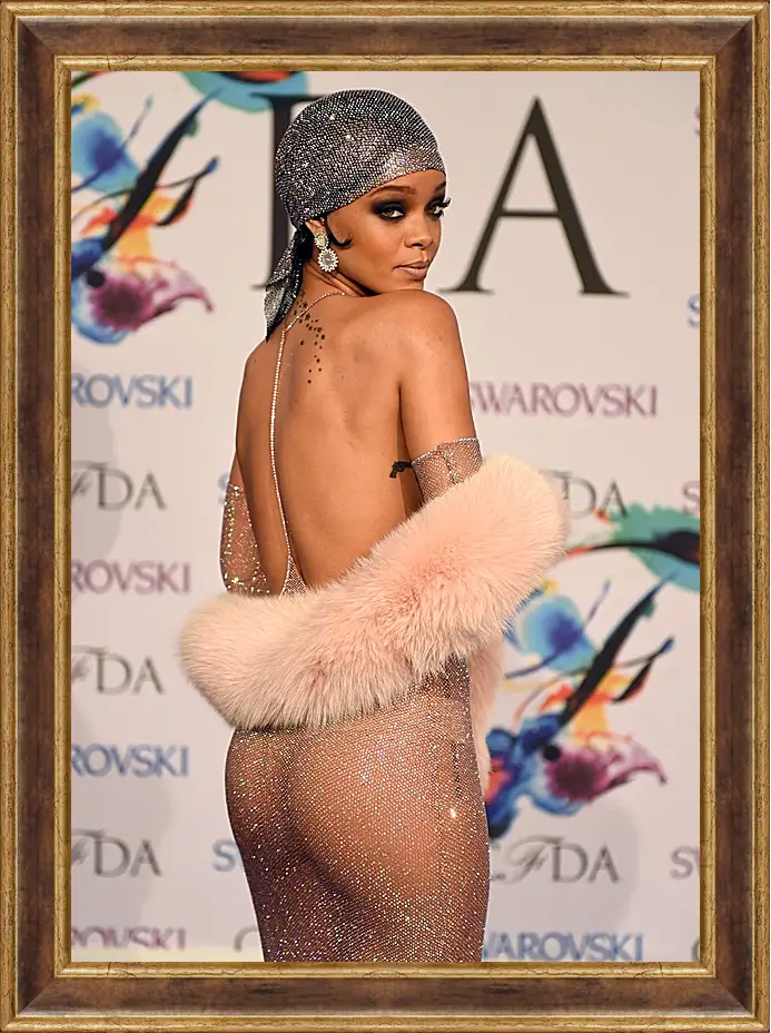 Картина в раме - Рианна. Rihanna