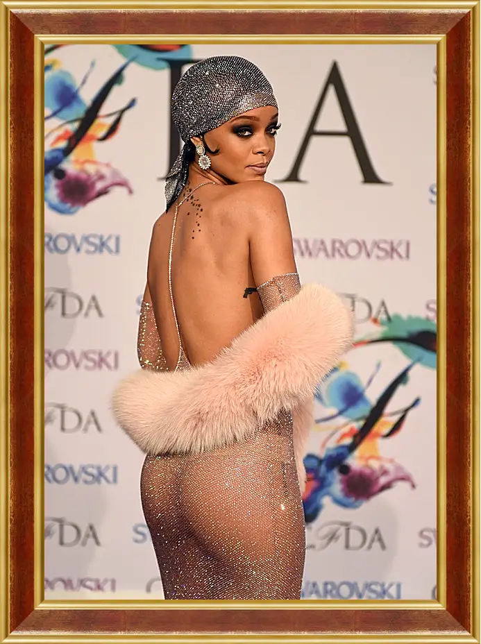 Картина в раме - Рианна. Rihanna