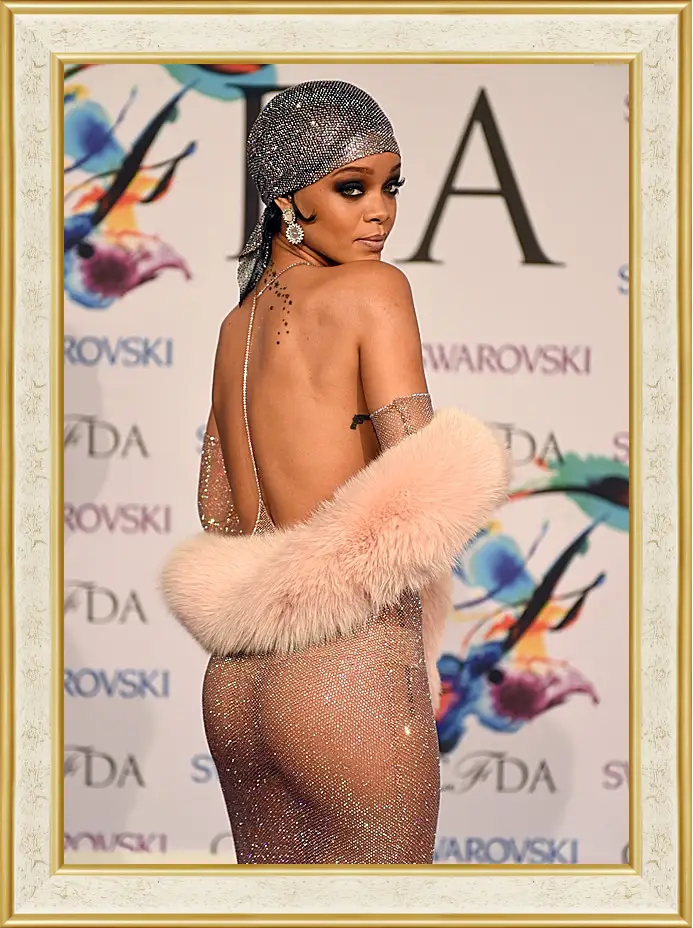 Картина в раме - Рианна. Rihanna