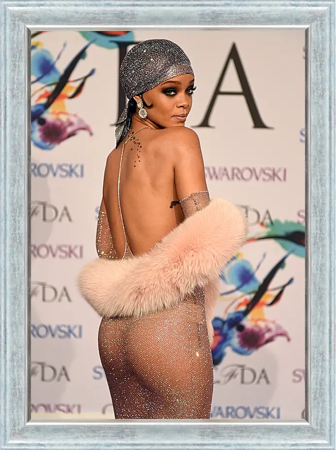 Картина в раме - Рианна. Rihanna