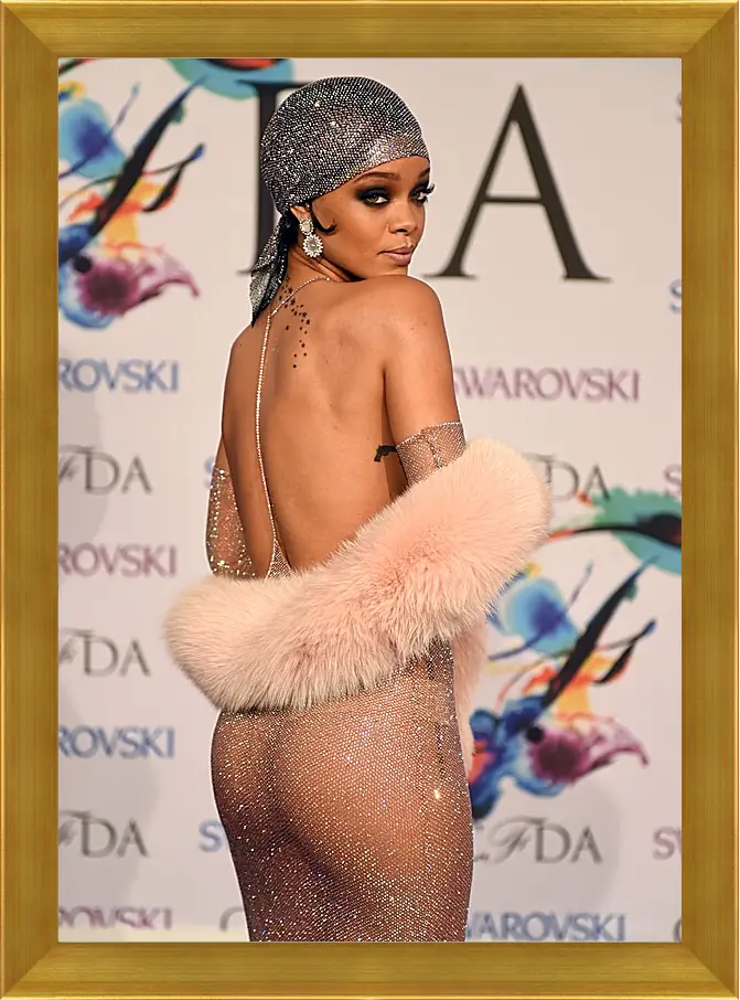 Картина в раме - Рианна. Rihanna