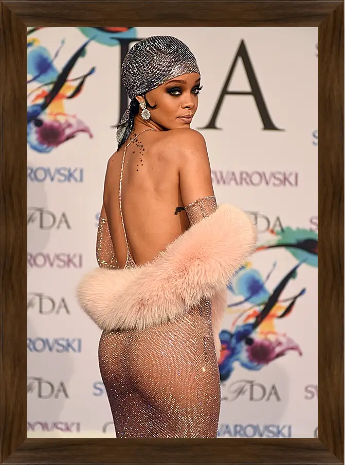 Картина в раме - Рианна. Rihanna