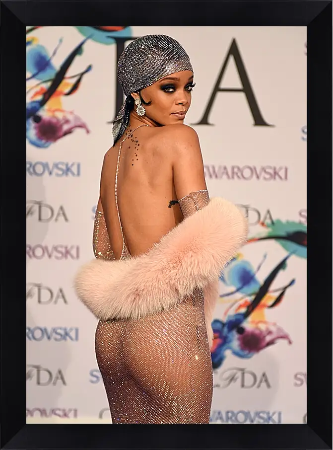 Картина в раме - Рианна. Rihanna