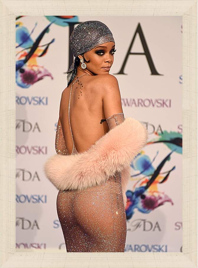 Картина в раме - Рианна. Rihanna