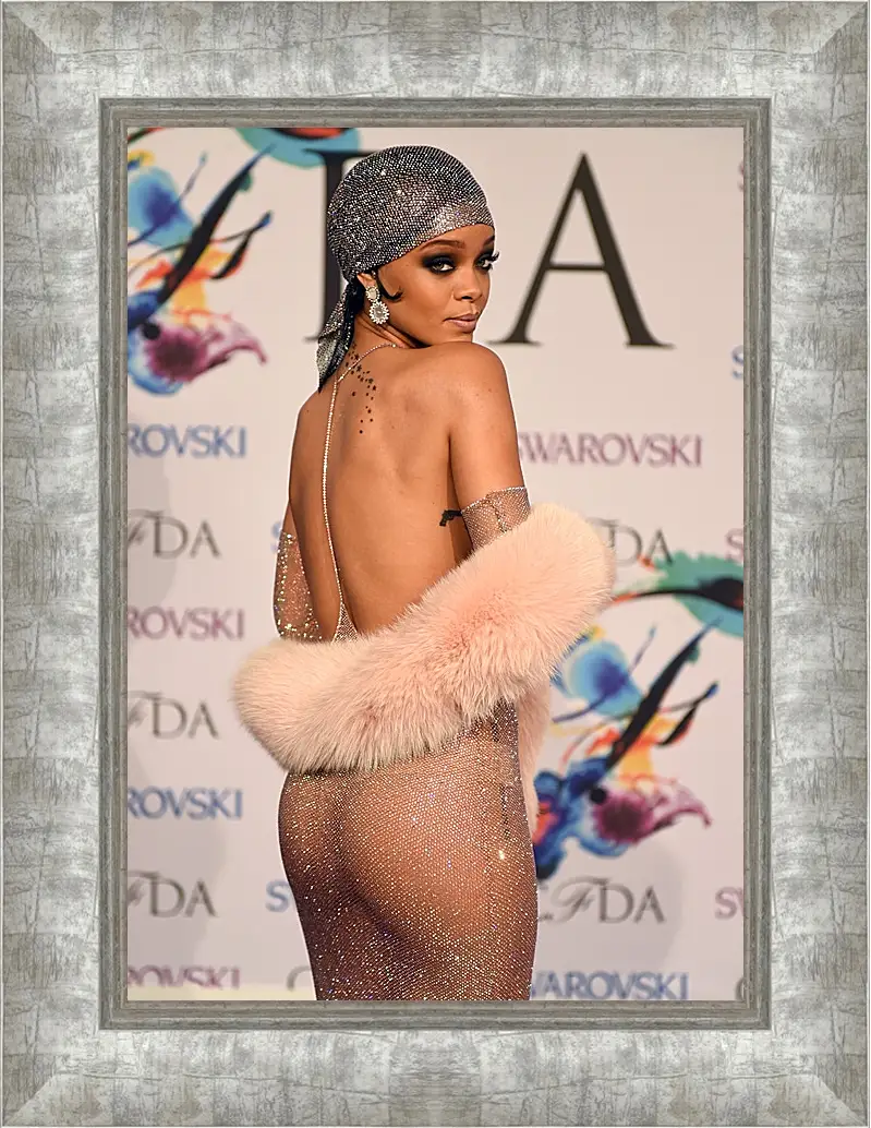 Картина в раме - Рианна. Rihanna