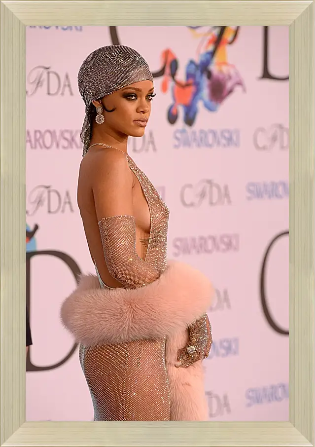 Картина в раме - Рианна. Rihanna