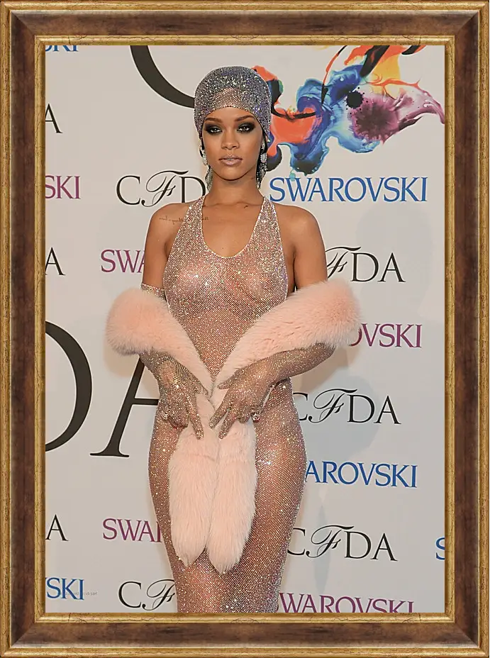 Картина в раме - Рианна. Rihanna