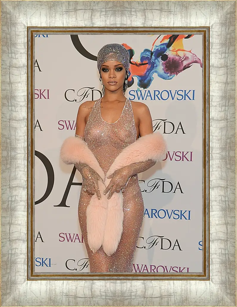 Картина в раме - Рианна. Rihanna