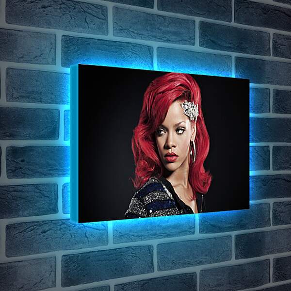 Лайтбокс световая панель - Рианна. Rihanna