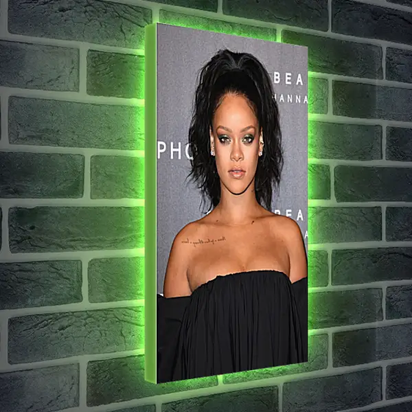 Лайтбокс световая панель - Рианна. Rihanna