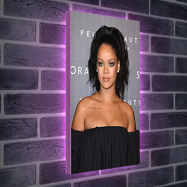 Лайтбокс световая панель - Рианна. Rihanna