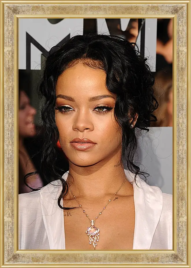 Картина в раме - Рианна. Rihanna