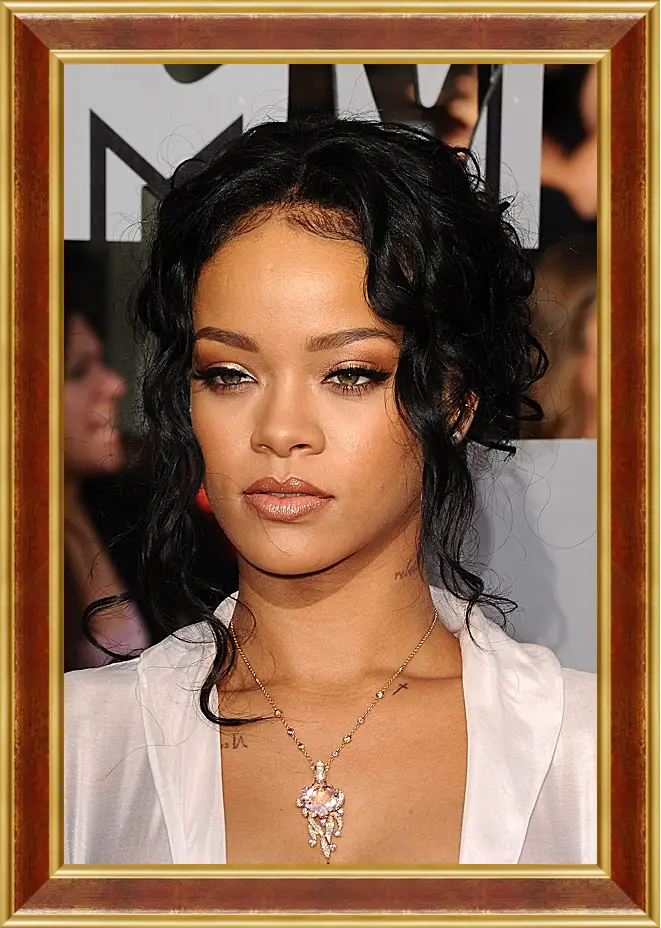 Картина в раме - Рианна. Rihanna