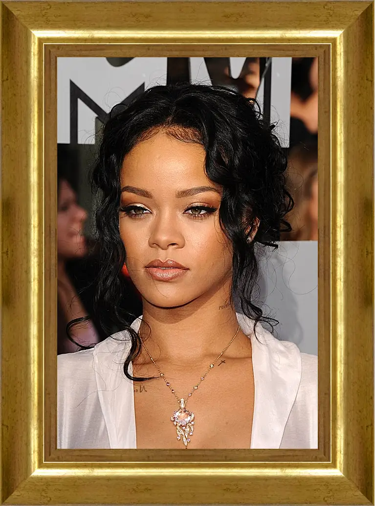 Картина в раме - Рианна. Rihanna