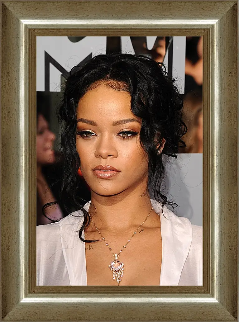 Картина в раме - Рианна. Rihanna