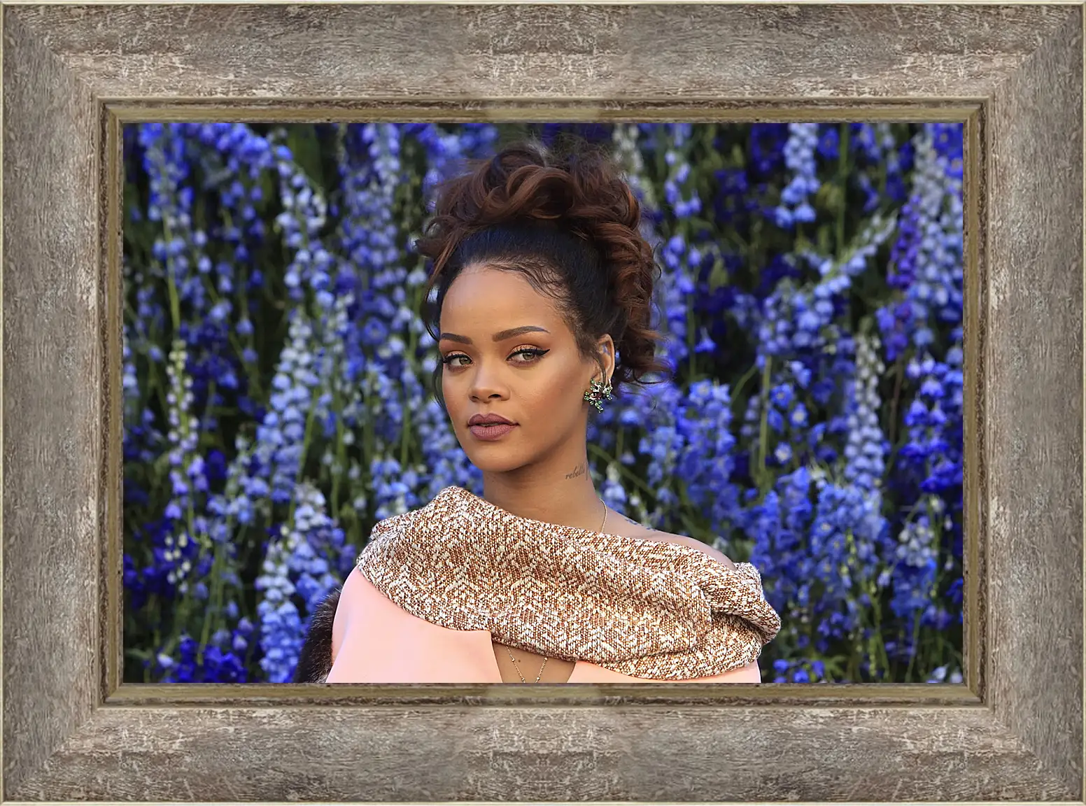 Картина в раме - Рианна. Rihanna