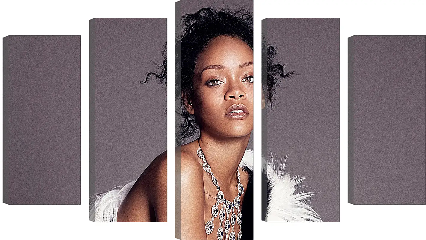 Модульная картина - Рианна. Rihanna