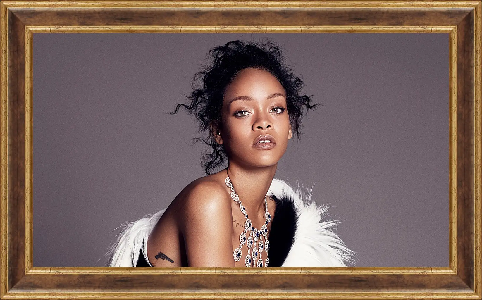 Картина в раме - Рианна. Rihanna